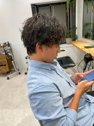 似合わせパーマ×ケアカラー