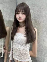 🌟前髪、後毛のみの縮毛矯正🌟＋前髪、後毛カット