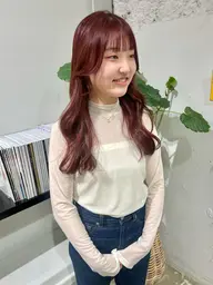 カット(ロング)＋カラー＋トリートメント🎗️