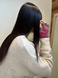 🌼１月限定🌼　　　　　　　　　　　　　　　　　　　　　髪質改善酸熱トリートメント🪄＋カット