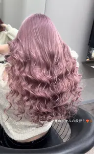 ブリーチ２回➕カラー➕超音波トリートメント💥