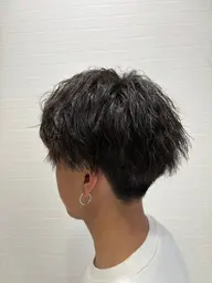 メンズ限定🔱　カット+ツイストパーマ+トリートメント