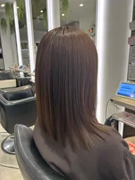 艶カラー+3stepトリートメント