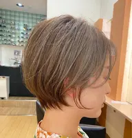 透明感カラー⭐️アドミオカラー+2stepトリートメント