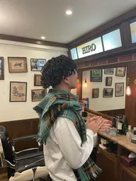 カット+ハードパーマ