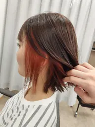 【魔法のバブルmarbb🫧付】インナーorイヤリングカラー+3stepトリートメント