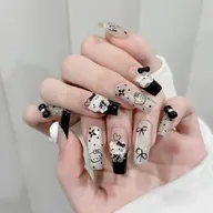 🌷(持ち込みok)チップ長さ出し10本+アートやり放題+パーツつけ放題Vipコース❤️人気No1