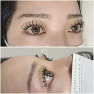 【盛♡ﾊﾟﾘｴｸ】パリジェンヌ＋束感マツエク60-80本💖