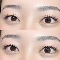 まつげパーマと美容液（コーティング剤）1本🫧