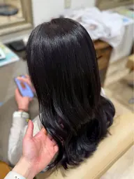 ブリーチなしワンカラー＋プチスパ