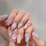 🌟🌟NEWS【ネイルチップ長さだし】ワンホン定額コース¥3980🌟🌟