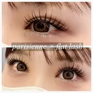 💐パリエク140本まで💐[パリジェンヌ×フラットラッシュ]アイシャンプー付