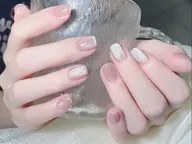 【今月限定】チップ長さだし10本+マグネットネイルコース