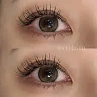 【ミニモ当日限定💗】フラットラッシュ100本までつけ放題🌟ブラウンカラー変更無料◎