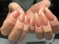 オフあり　ワンカラー　グラデーション　ネイル