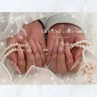 長さ出しsimple art course（4本アート）