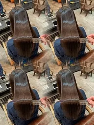 縮毛矯正＋トリートメント