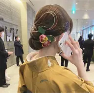 ヘアアレンジ🌹タイトスタイル