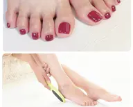 ［👣フット:オフ有り👣足裏角質ケア込み］フットワンカラー💅フットバス付🌈贅沢コース✨