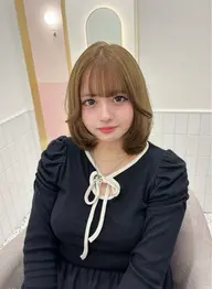 myuena似合せ小顔カット＋3STEPトリートメント🍩