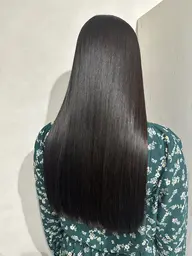 髪質改善ストレート、カット