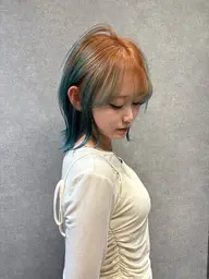 ✞デザインカラー(ブリーチなし)