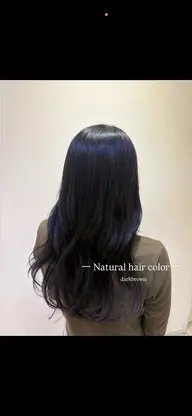 【就活・実習の方へ🌟】暗髪ワンカラー 🐈‍⬛🪄⸝#韓国 #艶髪