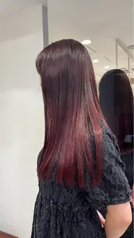 【❤️‍🔥カットなし】【イルミナカラー💫】【髪質改善💫】3種類の髪質改善トリートメントカラー➕ブロー