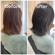 【ブリーチなし】イルミナカラー