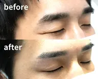 メンズ眉毛デザインwax