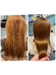 🌈当店オリジナル🌈カット + 酸性ストレート🌈驚くほど髪質が変わります!!本物の髪質改善をご体験ください🌈