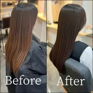 オープン記念✨【大人女性向け】カット＋イルミナカラー＋髪質改善Tr  ¥13,800