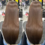 💜髪質改善 LV★2💜弱酸性美髪縮毛矯正+カット+5 StepTOKIO＋ナノスチーマー+超音波アイロン