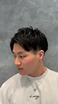 メンズ　カット◎メンズショート　　　　　　　　　　　　　　営業前／営業終わり次第