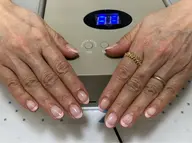 ハンド　クリアベースフレンチ(オフあり)