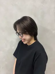 【伸ばしてる方】カラー＋step2質感トリートメント