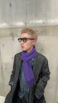 【メンズ】カット＋全頭ブリーチ◎エフェクトブリーチ