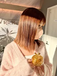 ✨minimo限定✨髪質改善✨酸熱カラー＋カット＋オージュア4ステップトリートメント✨鬼艶仕上げ✨