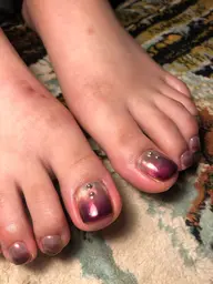 フット10本アート