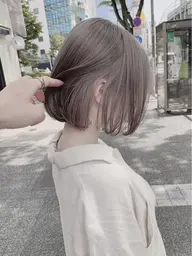 🌷人気No2🌷メンテナンスカット➕ブリーチ➕カラー➕外部補修トリートメント