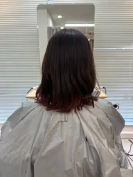 カット＋グラデーションカラー＋3ステップトリートメント🫧