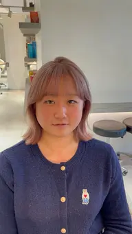 🍓憧れのハイトーンに🍓ブリーチ（リタッチも可）＋カラー＋髪質改善トリートメント髪質改善/