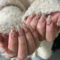 人気🎀【チップ長さだし10本】ソフトジェルオフ込みシンプルデザイン