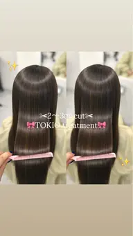 🎀cut➕color➕1 step treatment🎀(ブリーチ無しで叶えられる✨)ワンカラーでトーンアップ💝