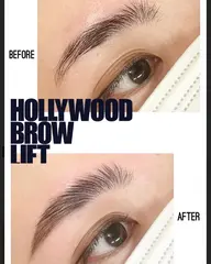 《2回目以降》HBL✨ハリウッドブロウリフト✨【ブロウリフト＋眉wax込】