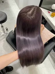 酸性ストレート+メンテナンスカット