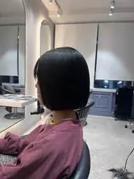 💜Bob cut + treatment🩷
