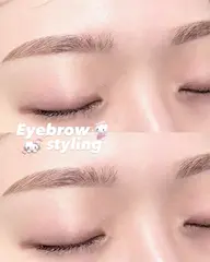3月・4月土日限定クーポン🪞✨アイブロウスタイリング︎💕︎（Wax/毛抜き/間引き/メイク）（カラー￥1000）