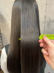 ⭐️ミニモ限定price⭐️🎗酸性ストレート(縮毛矯正)🎗トリートメント+毛先カット付