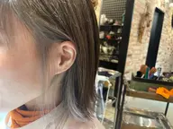 学生様限定 カット+上質国産カラー＋イヤリングカラー